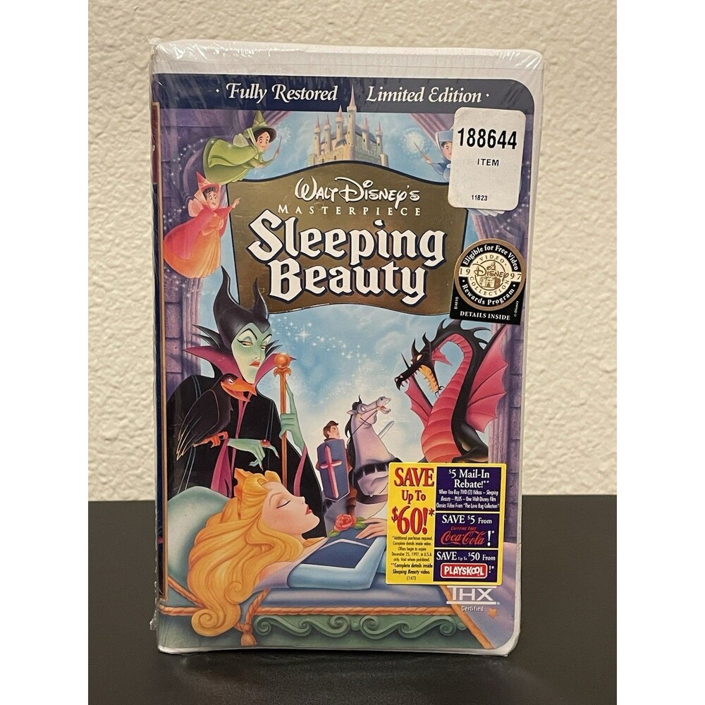 Sleeping Beauty (1997, VHS, Limited Edition) Brand NEW SEALED - Picture 2 of 4